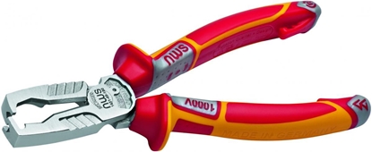 Picture of NWS Szczypce izolowane 1000V do cigania izolacji do 10mm (1451-49-VDE-180)