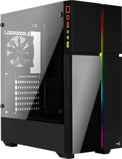 Picture of Geh AeroCool Midi Playa Black RGB MicroATX/ATX/Mini-ITX o.N.