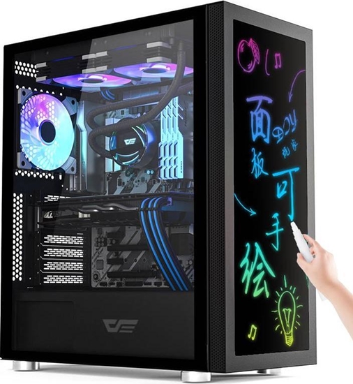 Picture of Darkflash Computer Case Darkflash DK210 Graffiti (black)