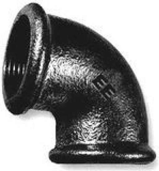 Picture of Odlewnia Zawiercie Kolanko 90 st. 3" czarne nr 6 (5907791602534)