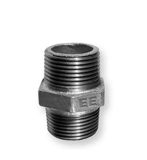 Picture of Odlewnia Zawiercie Nypel równoprzelotowy N8 2,5" ocynk