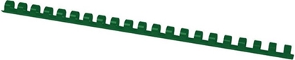 Attēls no Office Products Grzbiety do bindowania OFFICE PRODUCTS, A4, 12mm (95 kartek), 100 szt., zielone