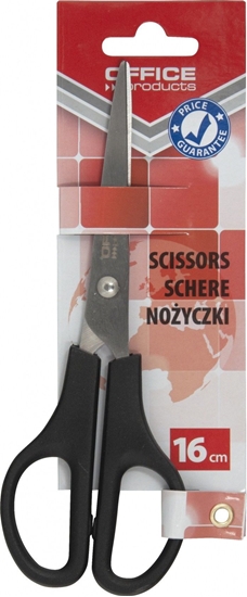 Picture of Office Products Noyczki biurowe OFFICE PRODUCTS, klasyczne, 16cm, czarne