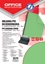 Изображение Office Products Okadki do bindowania OFFICE PRODUCTS, PVC, A4, 200mikr., 100szt., zielone transparentne