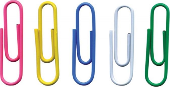 Picture of Office Products SPINACZE BIUROWE OKRGE KOLOROWE 28MM OFFICE PRODUCTS 500SZT.