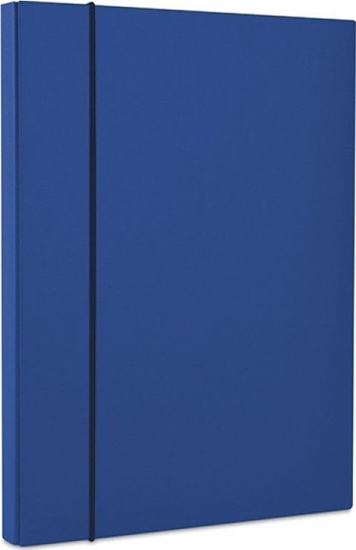 Picture of Office Products Teczka-pudeko z gumk PP, A4/40, granatowa