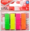 Attēls no Office Products Zakadki indeksujce OFFICE PRODUCTS, PP, 12x43mm, 4x35 kart., zawieszka, mix kolorów neon