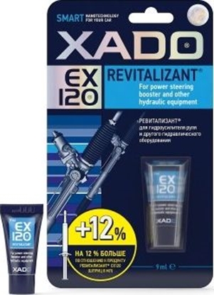 Attēls no XADO XADO revitalizantas EX120 vairo stiprintuvui ir kitai hidraulinei sistemai 9ml
