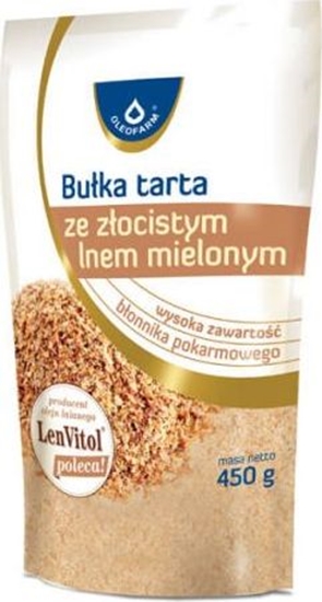 Изображение Oleofarm Buka tarta ze zocistym lnem mielonym 450g Oleofarm