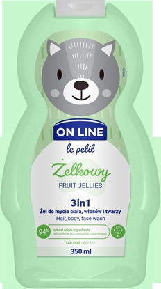 Picture of On Line Le Petit żel do mycia 3w1 dla dzieci Żelkowy