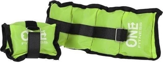 Picture of One Fitness Obciniki WW01 Green 2x 0.7kg