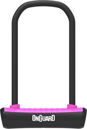 Изображение OnGuard Zapicie rowerowe ONGUARD NEON 8152PN U-LOCK - 115mm 292mm - uchwyt + 2 x Klucze róowe (NEW)
