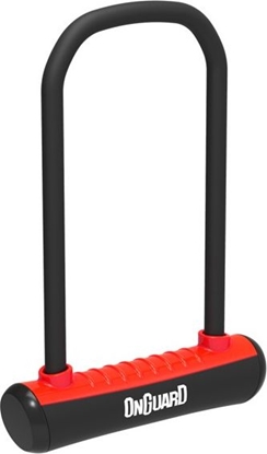 Изображение OnGuard Zapicie rowerowe U-Lock Neon czerwone 115x230 mm (8153RD)