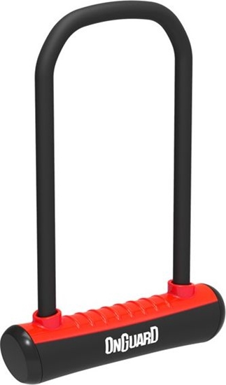Picture of OnGuard Zapicie rowerowe U-Lock Neon czerwone 115x230 mm (8153RD)