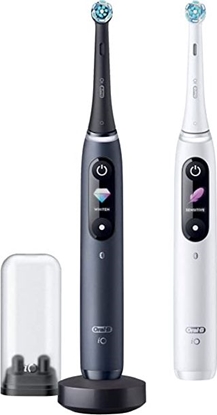 Attēls no Szczoteczka Oral-B iO Series 8 Duo 2 szt. White Alabaster/Black Onyx