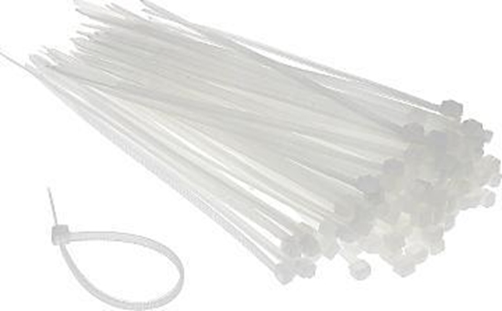 Picture of Organizer Conotech Opaska zaciskowa Biao-transparentny 100 sztuk  (OPC-100X2.5/W*P100)