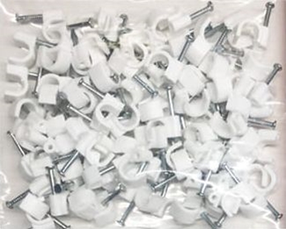 Изображение Organizer Conotech Uchwyt montaowy Biay 100 sztuk  (TRZ-7N*P100)