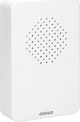 Attēls no Orno Dzwonek przewodowy elektroniczny jednotonowy LARK MAXI AC, 230V, nieno biay