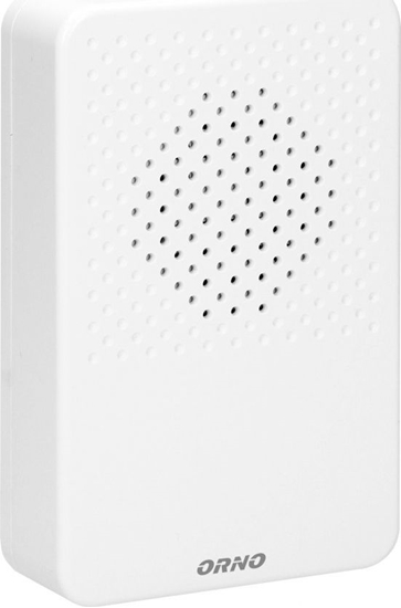 Picture of Orno Dzwonek przewodowy elektroniczny jednotonowy LARK MAXI AC, 230V, nieno biay