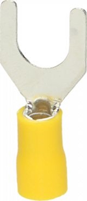 Picture of Orno Kocówka widekowa izolowana, przekrój maksymalny 6mm?, oczko na rub: M4, Blister 10 szt.