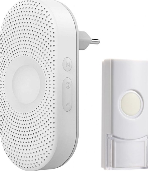 Picture of Orno ORNO DZWONEK BEZPRZEWODOWY SIECIOWY LONGA AC 36 DWIKÓW OR-DB-QX-155