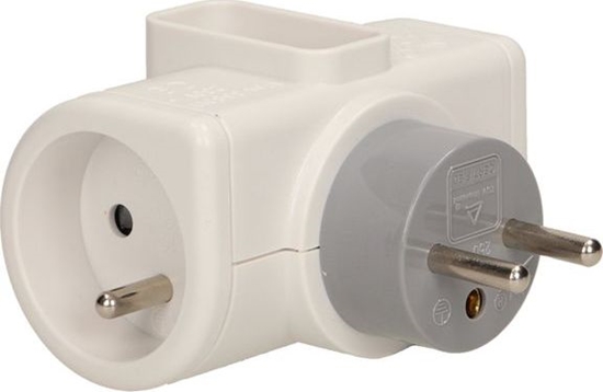 Изображение Orno Rozganik 2x2P+Z + 1x2P/II z moliwoci obrotu o 180ST OR-AE-1377