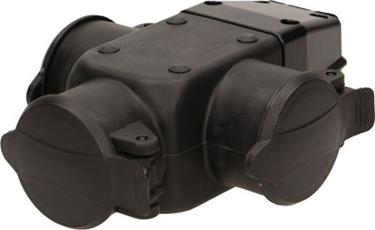 Picture of Orno Rozganik bryzgoszczelny i odporny na uderzenia, 16A, 230V AC, IP44, wersja schuko OR-AE-1346(GS)