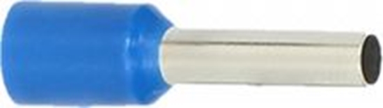 Picture of Orno Tulejka izolowana, przekrój maksymalny 0,75mm?, dugo miedzianej tulejki 10mm, Blister 25 szt.