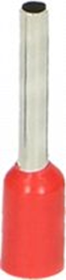 Изображение Orno Tulejka izolowana, przekrój maksymalny 1mm?, dugo miedzianej tulejki 10mm, Blister 25 szt.