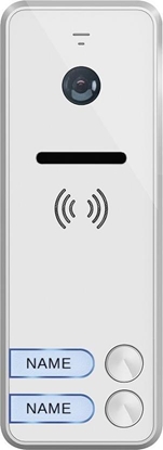 Изображение Orno Wideo kaseta 2-rodzinna z kamer szerokoktn, kolor, wandaloodporna, diody LED, do zastosowania w systemach VIBELL