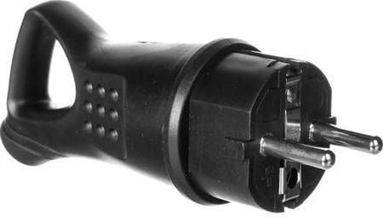 Изображение Orno Wtyczka gumowa przenona z/u i uchwytem IP44 16A 250V (OR-AE-1369)