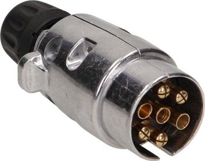 Изображение Orno Wtyczka przyczepy aluminiowa 7 pinów 12/24V OR-AE-1385 - OR-AE-1385