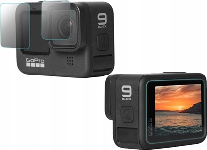 Attēls no SunnyLife Osona Szko 3w1 Na Ekran Lcd + Obiektyw Do Gopro Hero 9 Black