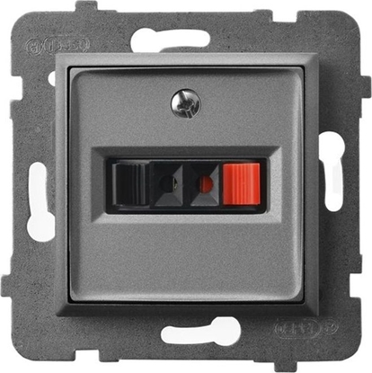 Picture of Ospel ARIA Gniazdo gonikowe pojedyncze szary mat GG-1U/m/70