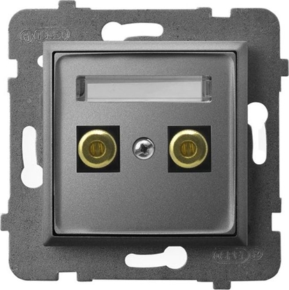 Picture of Ospel ARIA Gniazdo gonikowe pojedyncze szary mat GGN-1U/m/70