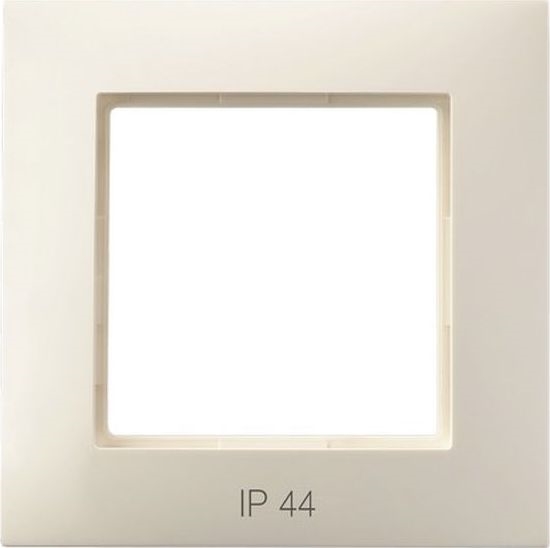 Picture of Ospel ARIA Ramka pojedyncza do czników IP44 ecru RH-1U/27