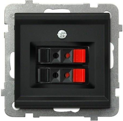 Attēls no Ospel Gniazdo gonikowe Sonata podwójne czarny metalik (GG-2R/m/33)