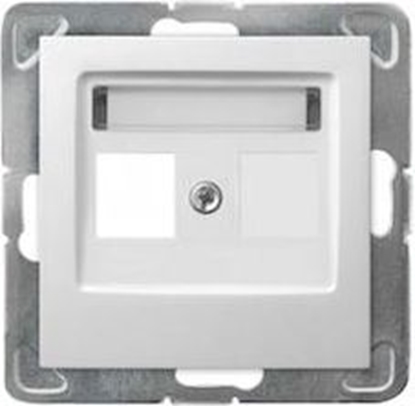 Picture of Ospel Obudowa gniazda teleinformatycznego pojedynczego IMPRESJA biaa (GPK-1Y/p/00)