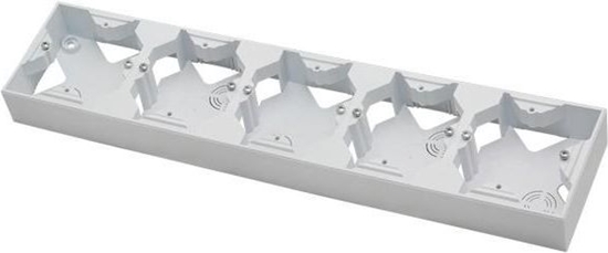 Picture of Ospel Puszka instalacyjna AS 5-krotna biaa (PNP-5G/00)