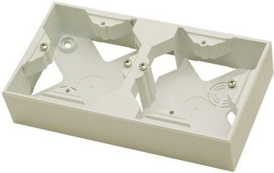 Picture of Ospel Puszka natynkowa Impresja 2-krotna ecru (PNP-2Y/27)