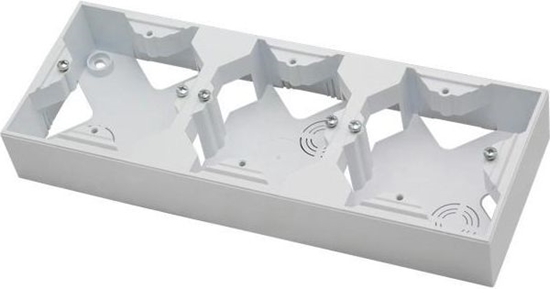 Picture of Ospel Puszka natynkowa Impresja 3-krotna biaa (PNP-3Y/00)