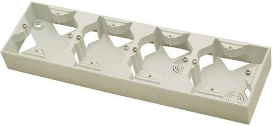 Picture of Ospel Puszka natynkowa Impresja 4-krotna ecru (PNP-4Y/27)