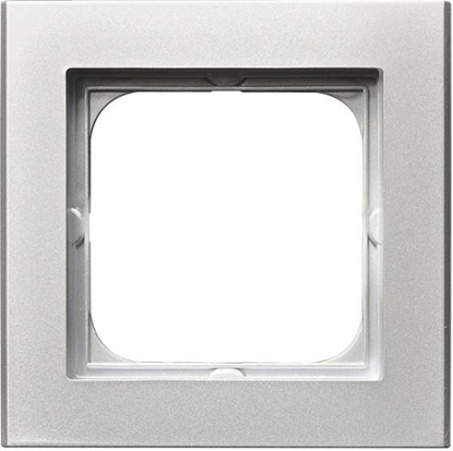 Picture of Ospel Ramka pojedyncza Sonata srebrny mat (R-1R/38)