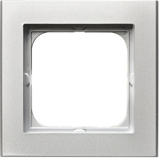 Picture of Ospel Ramka pojedyncza Sonata srebrny mat (R-1R/38)