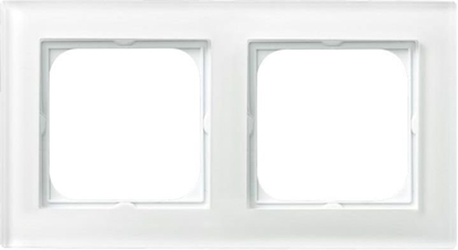 Изображение Ospel Ramka Sonata 2-krotna szklana biaa (R-2RG/31)