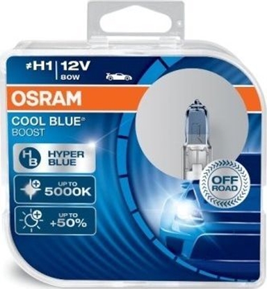 Attēls no Osram Automobilins lemputs Osram Cool Blue Boost H1, 80W, 2 vnt.