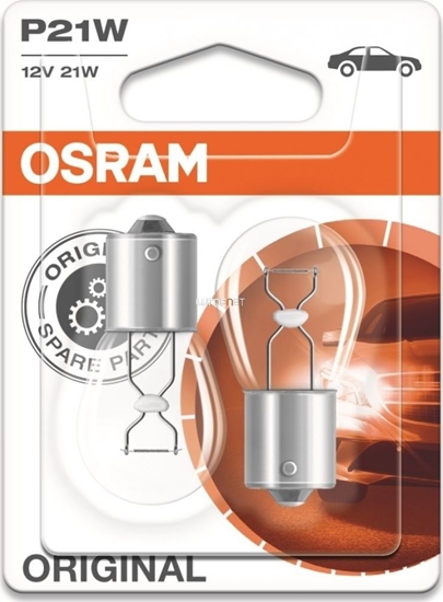 Picture of Osram Automobilins lemputs Osram Original Line BA15s, 2 vnt.