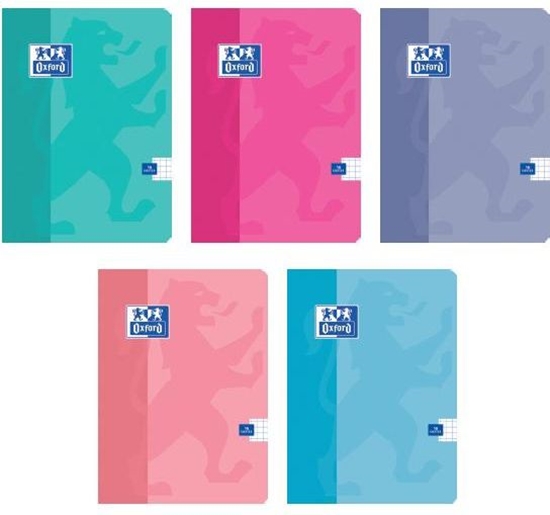 Изображение Oxford Zeszyt Sweet A5/16k linia mieszanych kolorów