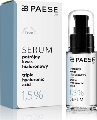Attēls no Paese Serum do twarzy z kwasem hialuronowym 30ml