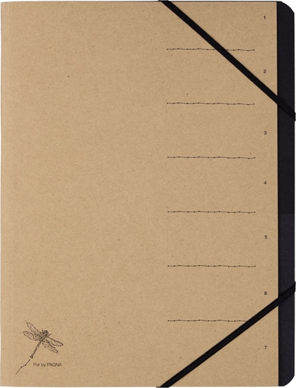 Picture of Pagna Teczka 7 Fächer Pur 1-7 natur 1Stk